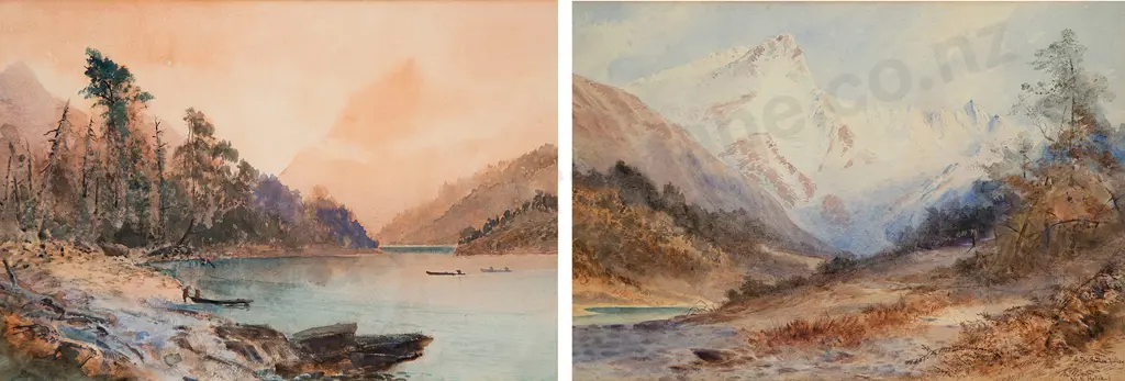 W M Hodgkins - In The Hooker Valley & other (2) Image 1++