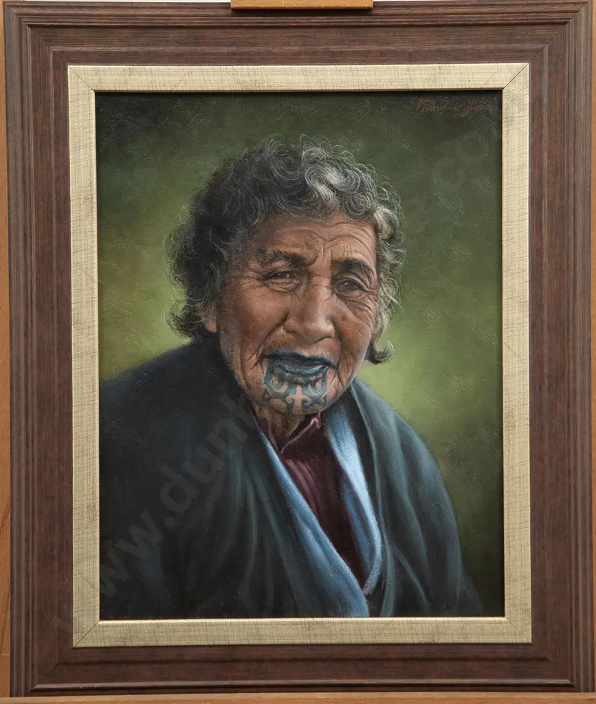 Phillip Waddington (b 1951) - Tuhoe Chieftainess Image 1++