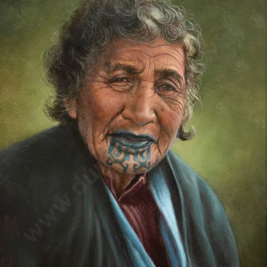 Phillip Waddington (b 1951) - Tuhoe Chieftainess