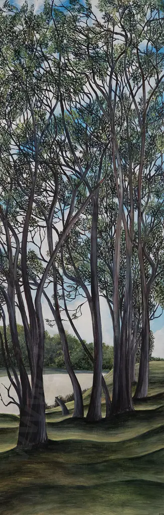 Michael Moore (b 1956) - Christmas Day Beside the Ruamahunga Image 1++