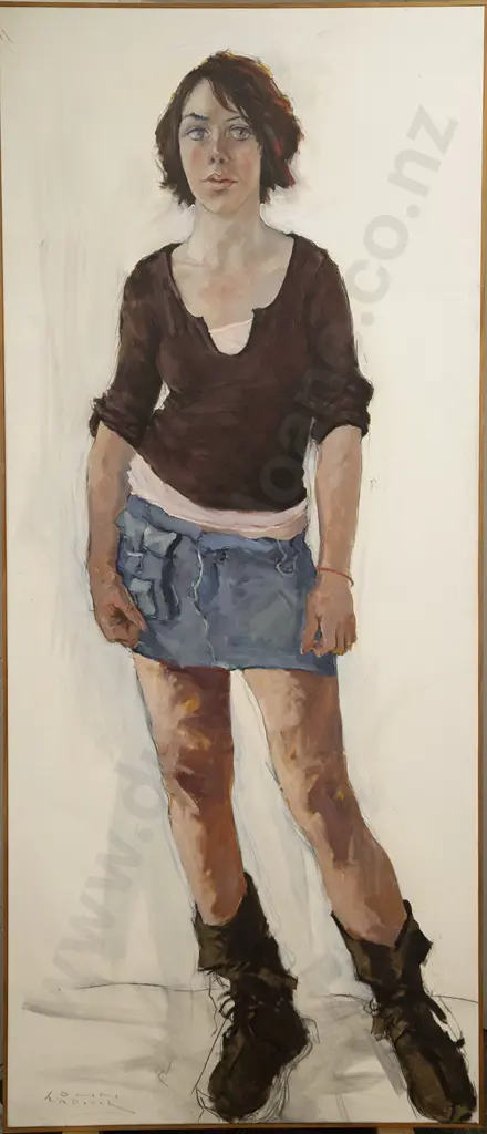 John Badcock (b 1952) - Student Anna Image 1++