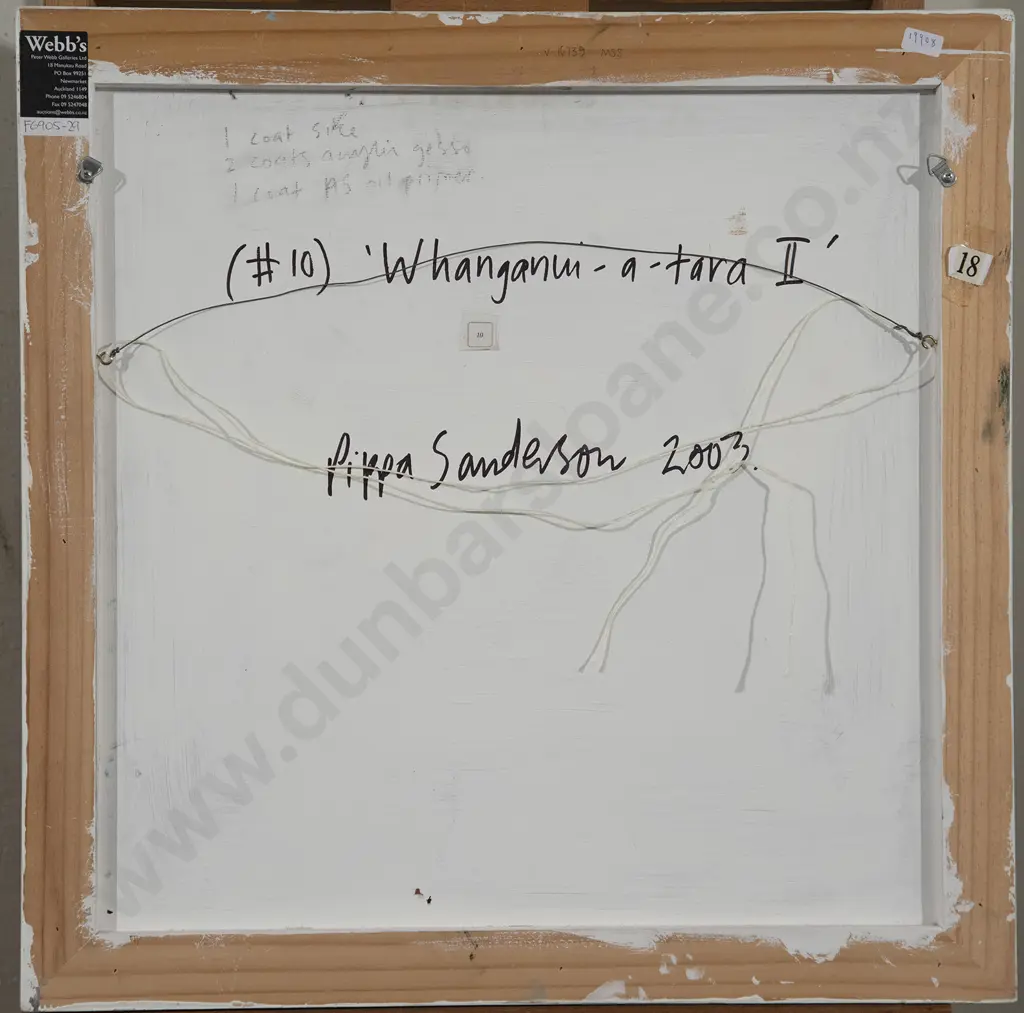 Pippa Sanderson (b 1962) - Whanganui-a-tara II Image 1++