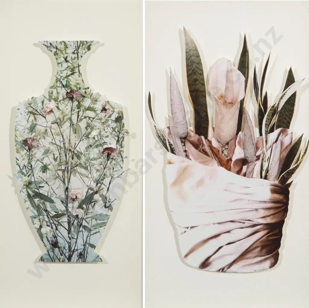 Megan Jenkinson (b 1958) - Amphlorae before the fall & Discrete Particulars (2) Image 1++