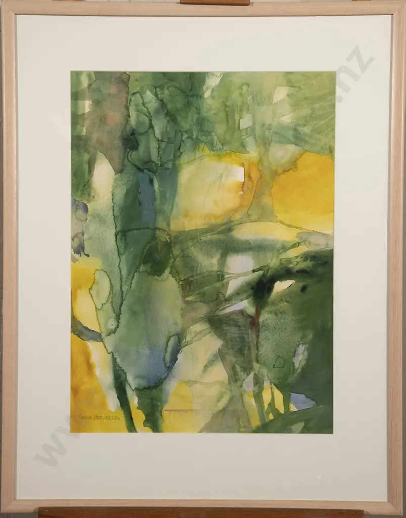 Louise Henderson (1902-94) - Tropical Auckland Image 1++