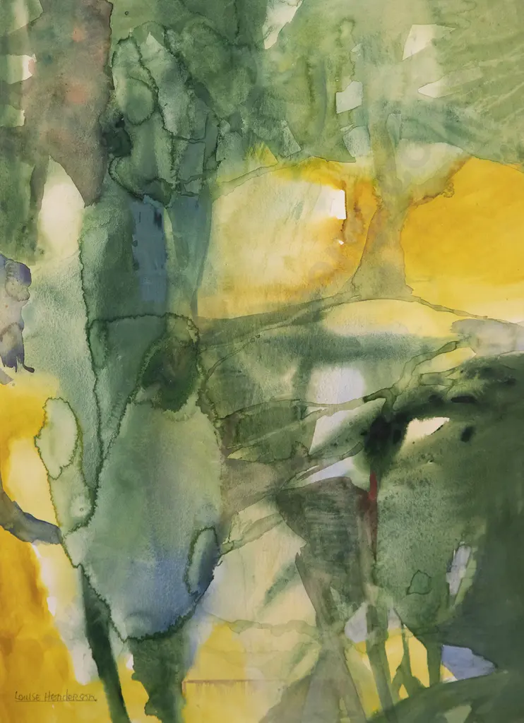 Louise Henderson (1902-94) - Tropical Auckland Image 1++