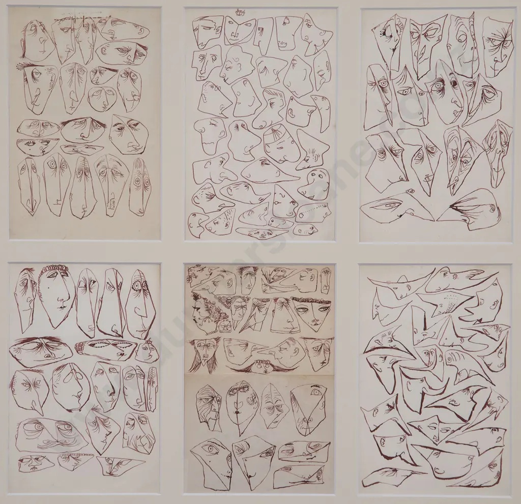 Russell Clark - Cartoon Faces Image 1++