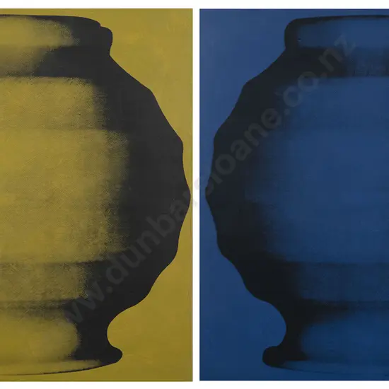 Rudolf Boelee - Crown Lynn Modernist Vase Diptych