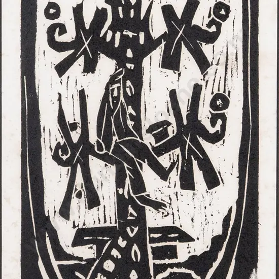 Nigel Brown (b 1949) - Tree of Life