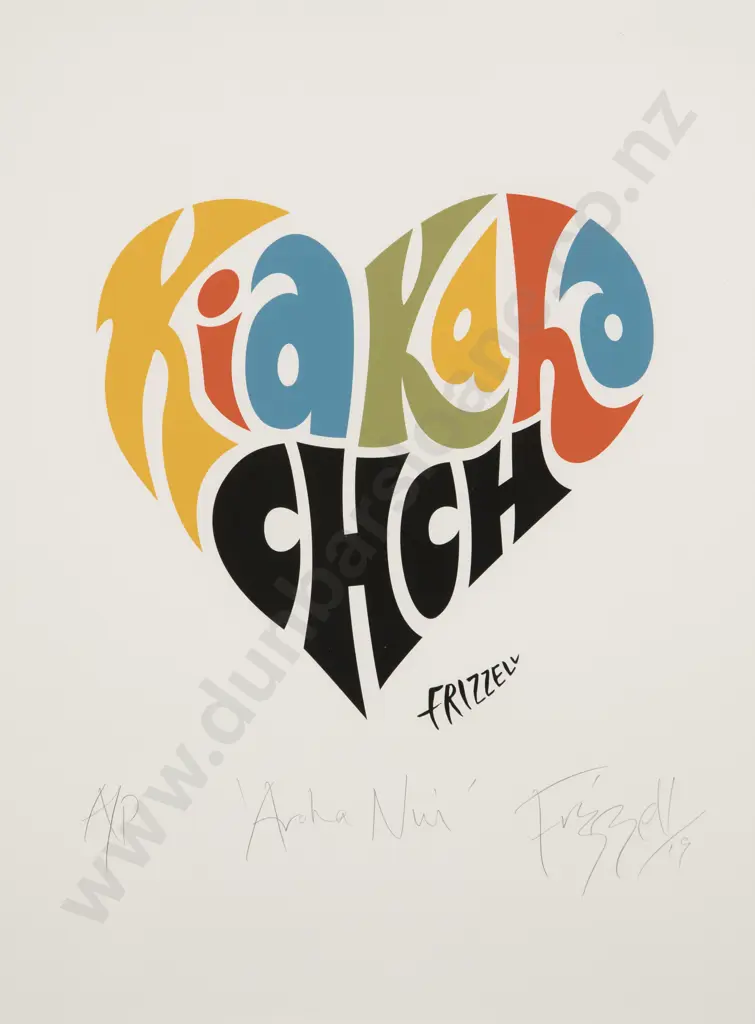 Dick Frizzell (b 1943) - Aroha Nui Image 1++