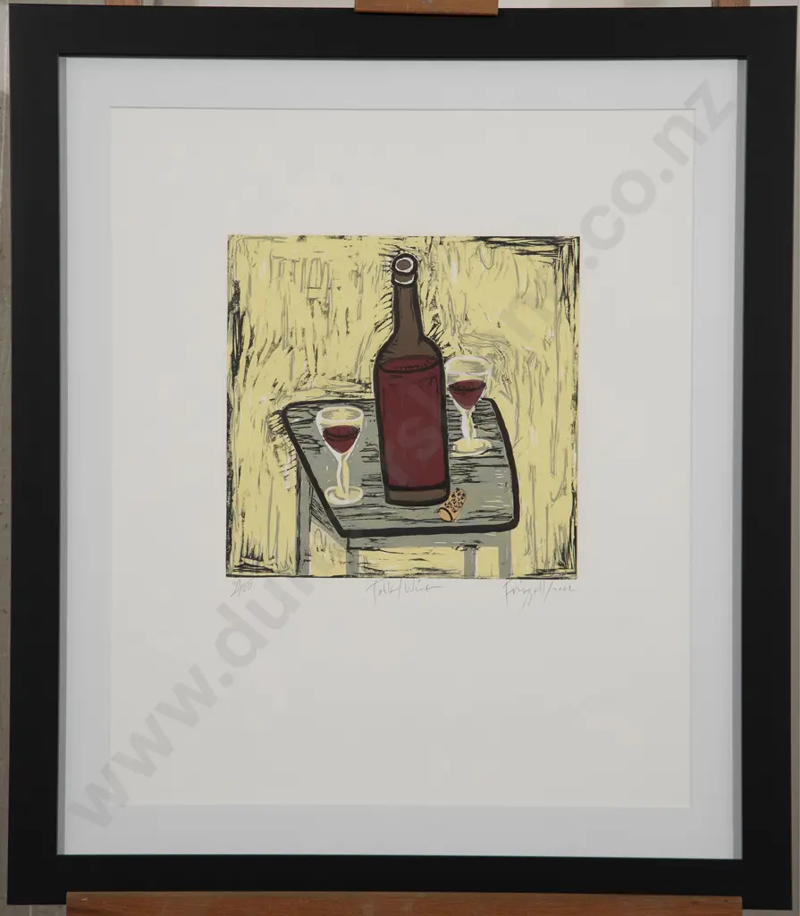 Dick Frizzell (b 1943) - Table / Wine Image 1++