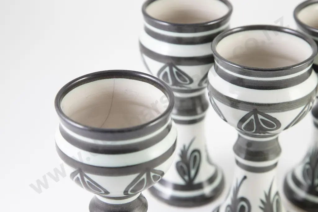 Four Anneke Borren Goblets Image 1++