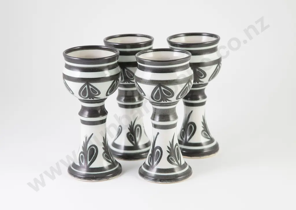 Four Anneke Borren Goblets Image 1++