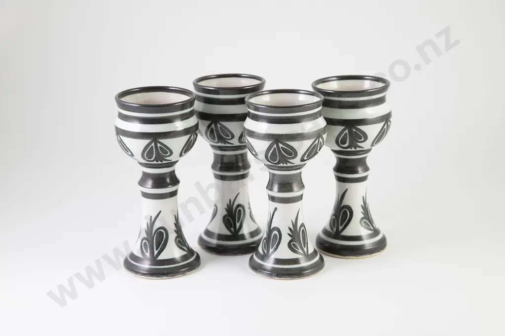 Four Anneke Borren Goblets Image 1++