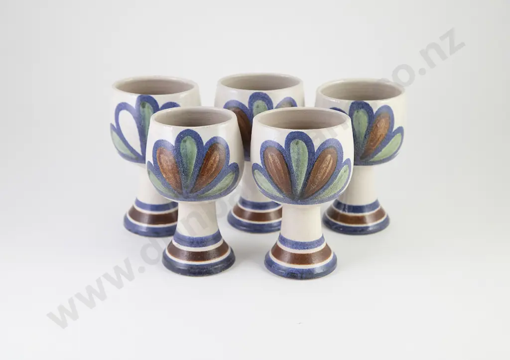 Five Anneke Borren Goblets Image 1++