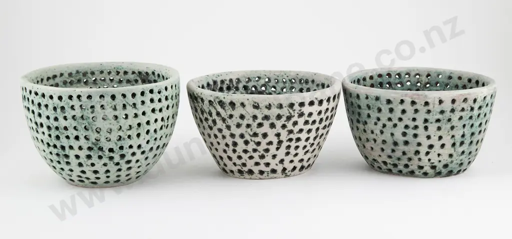Christine Thacker Three Pierced Bowls Image 1++