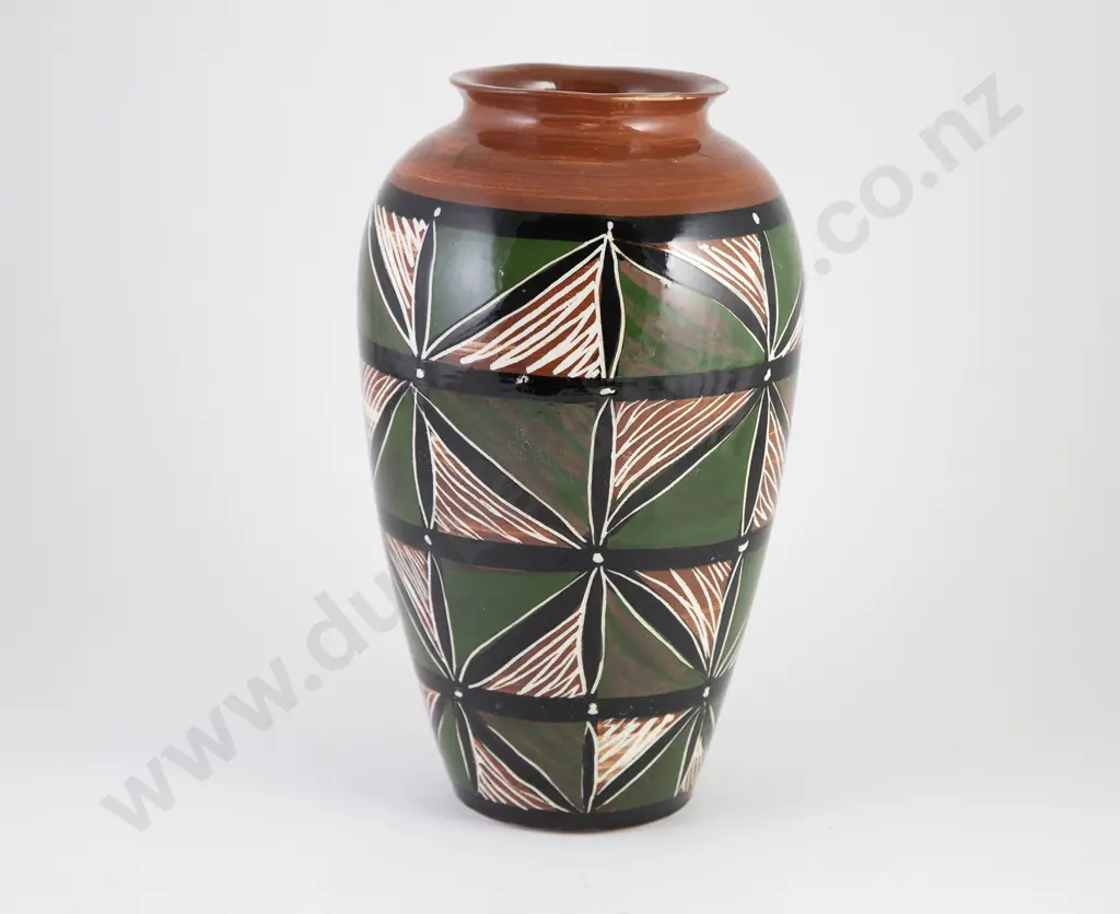 Unknown Potter Ovoid Vase Image 1++