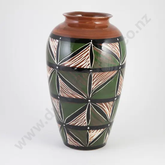 Unknown Potter Ovoid Vase
