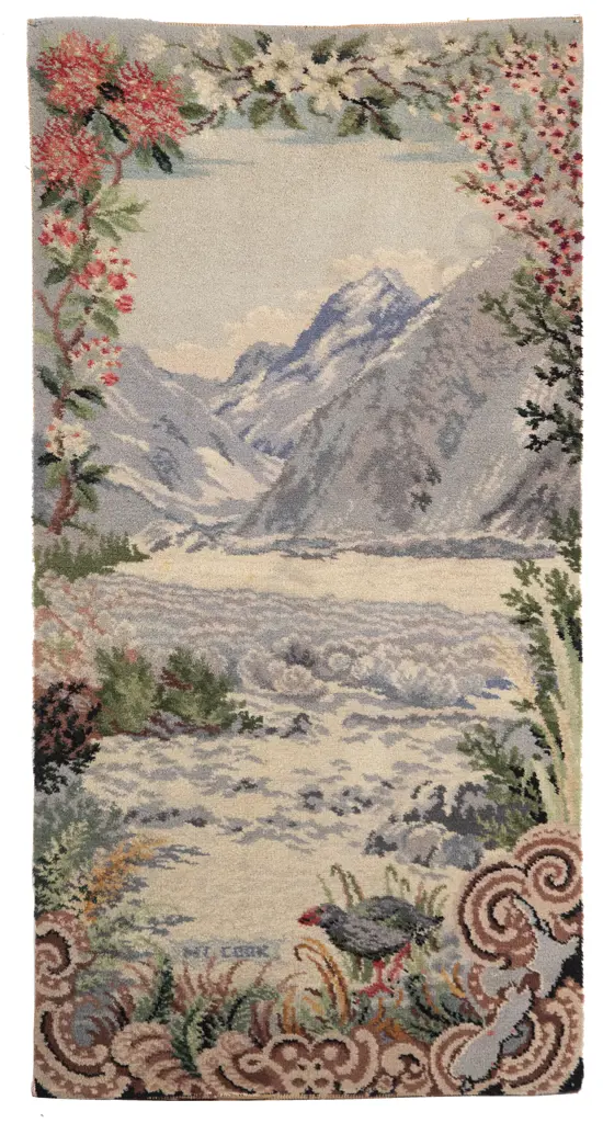 Feltex 'Mt Cook' Souvenir Rug Image 1++