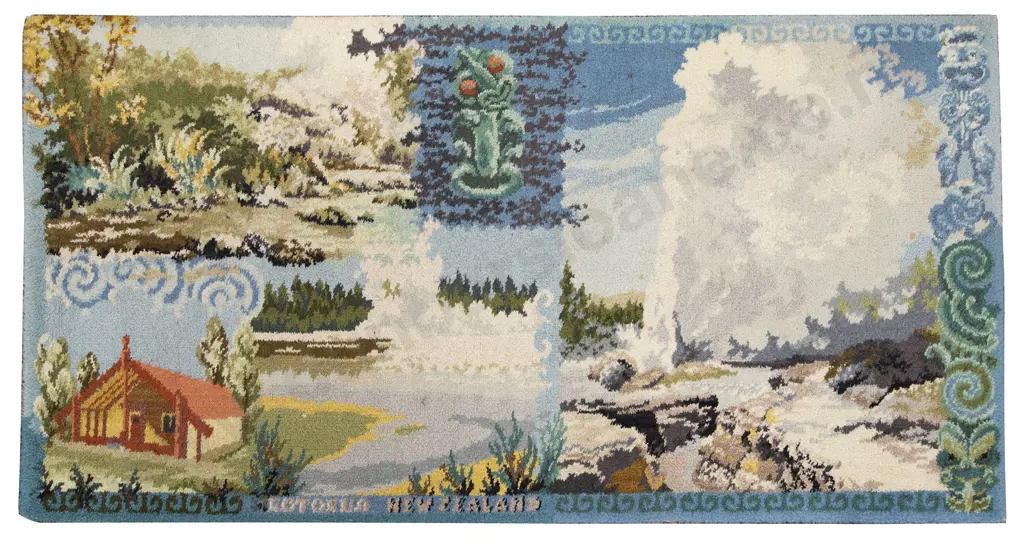 Feltex 'Rotorua' Souvenir Rug Image 1++