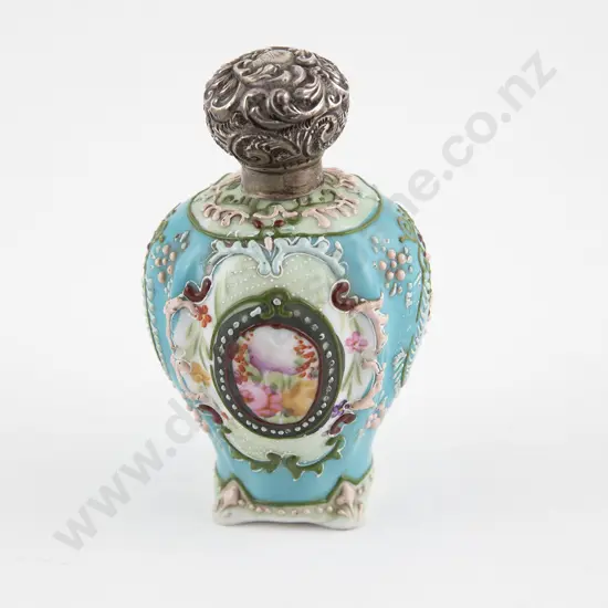Japanese Satsuma & S/S Top Scent Flask