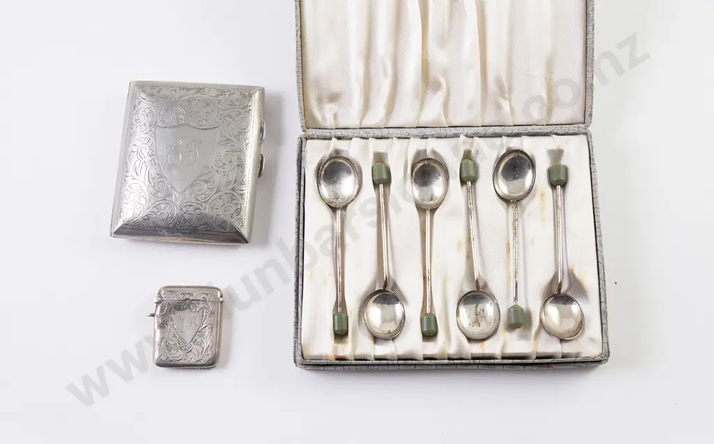 Set of S/S Coffee Spoons together with S/S Vesta Image 1++