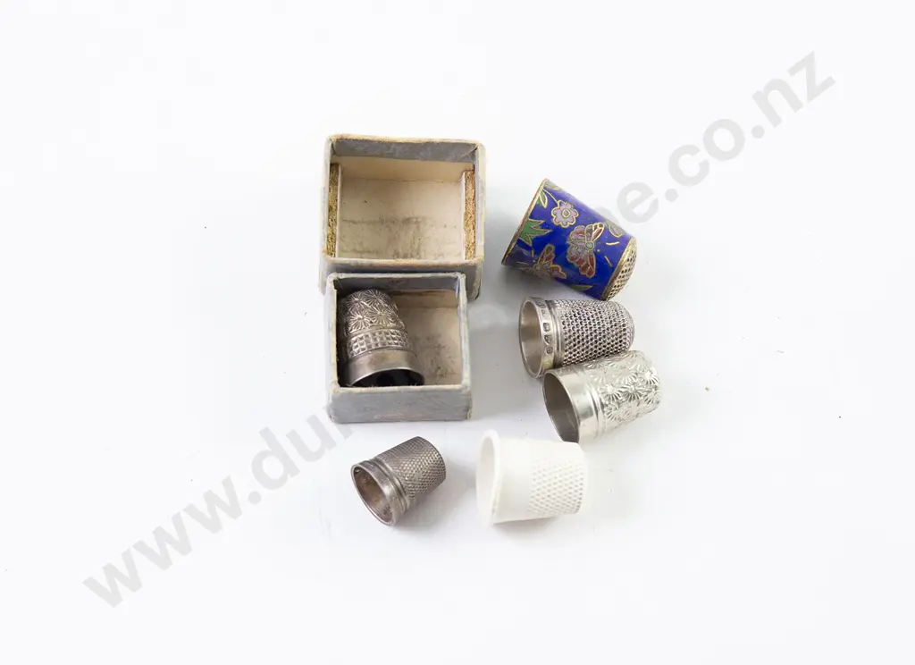 Six Various Thimbles Image 1++