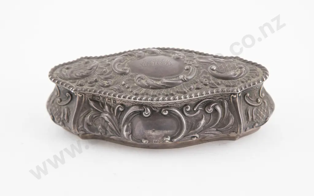 Edw VII S/S Trinket Box Image 1++