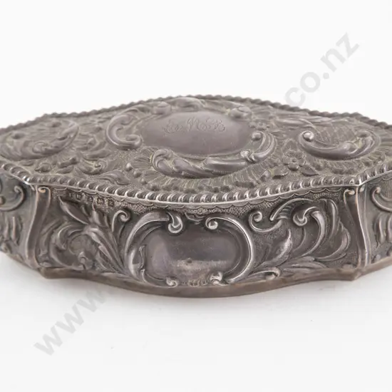 Edw VII S/S Trinket Box
