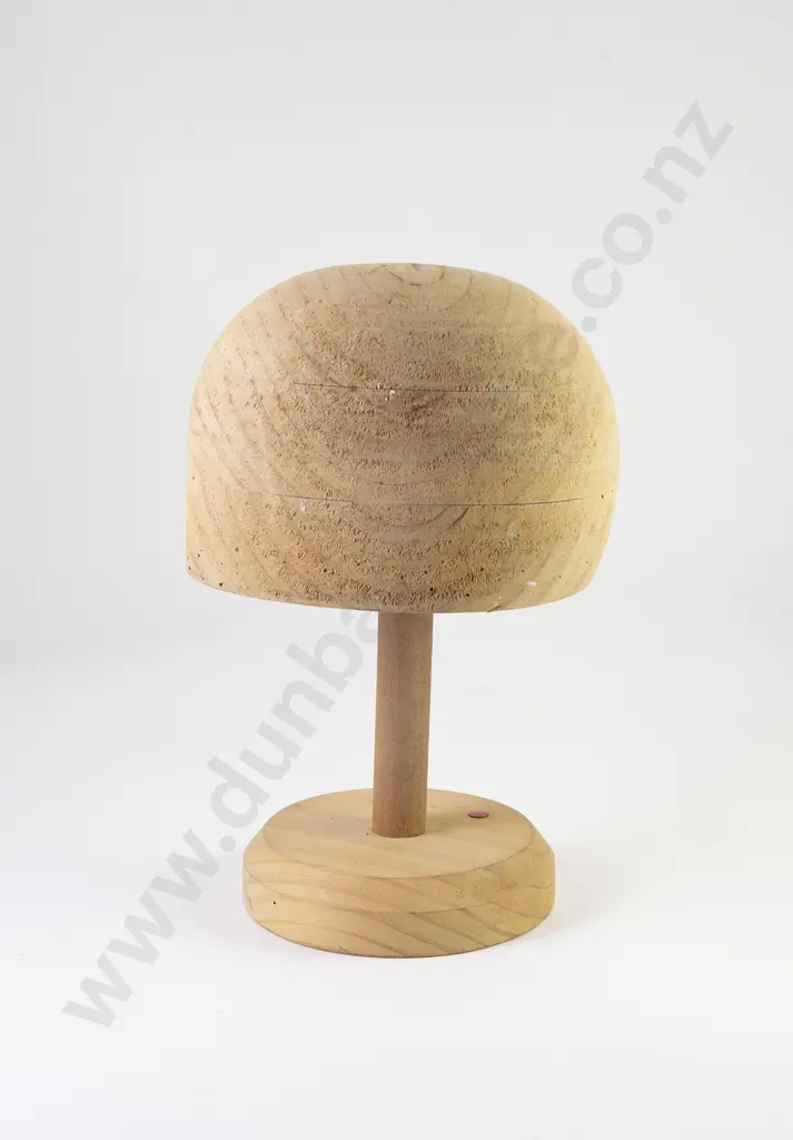Vintage Wooden Hat Mould Image 1++