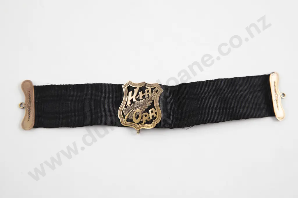 NZ 9ct Gold Kia Ora Albert Image 1++