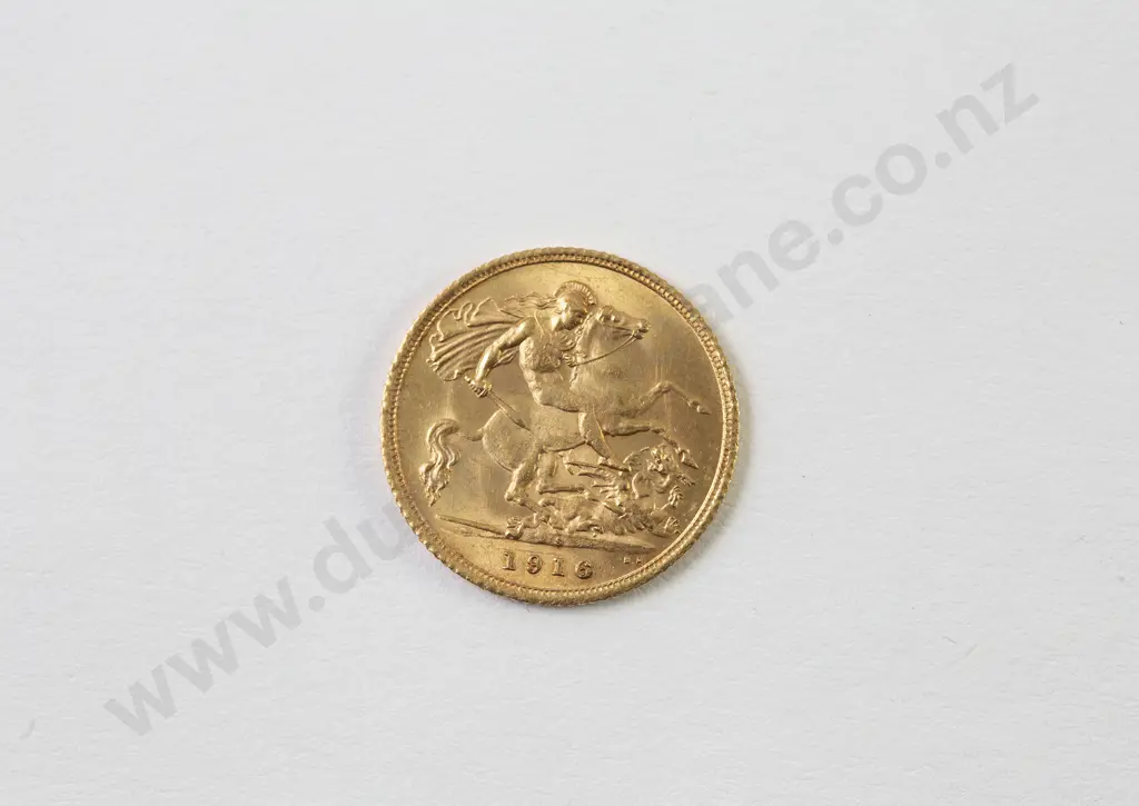 1916 Half Sovereign Image 1++