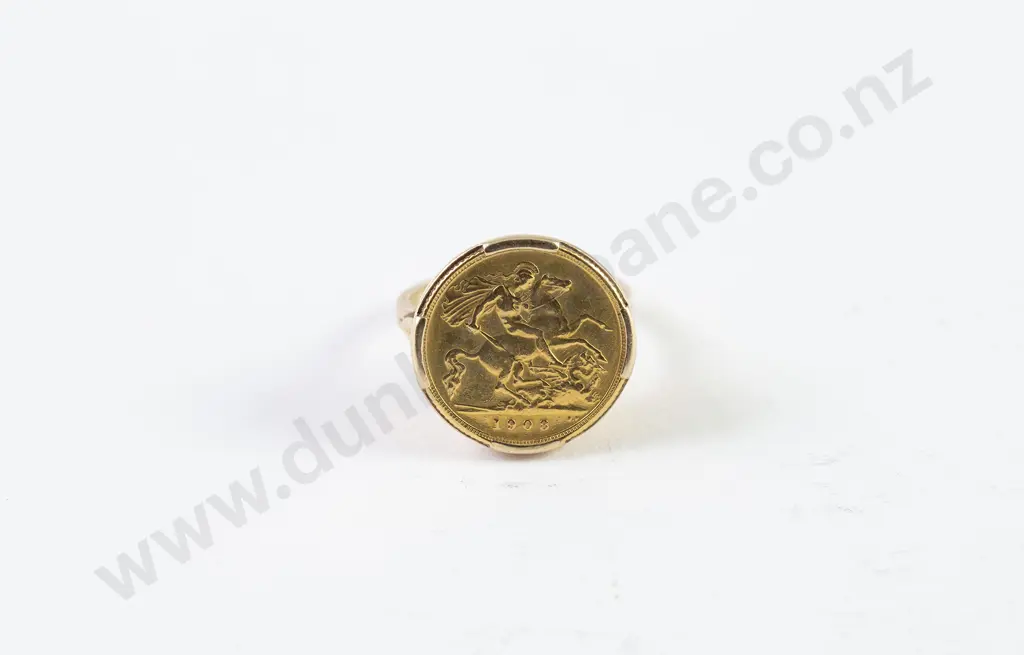 1908 Half Sovereign Image 1++