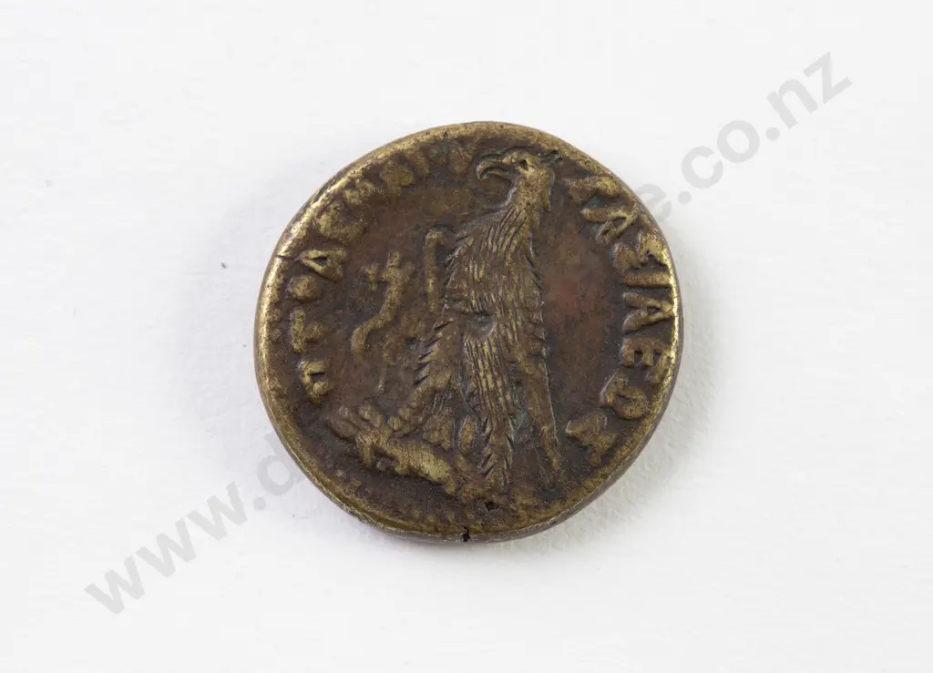 Ancient Greek Bronze Coin Image 1++
