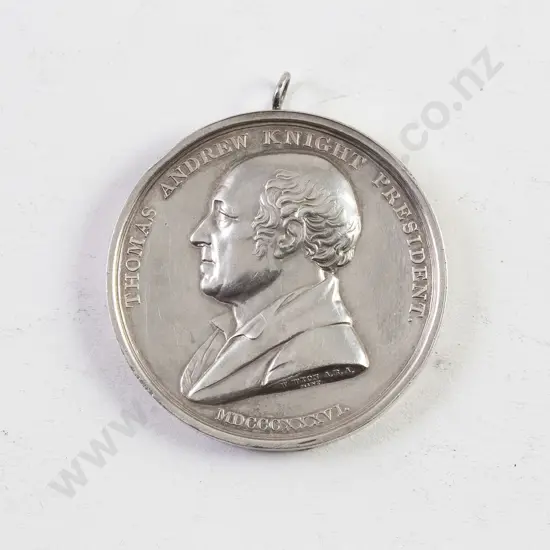 Horticultural Society of London Silver Medallion