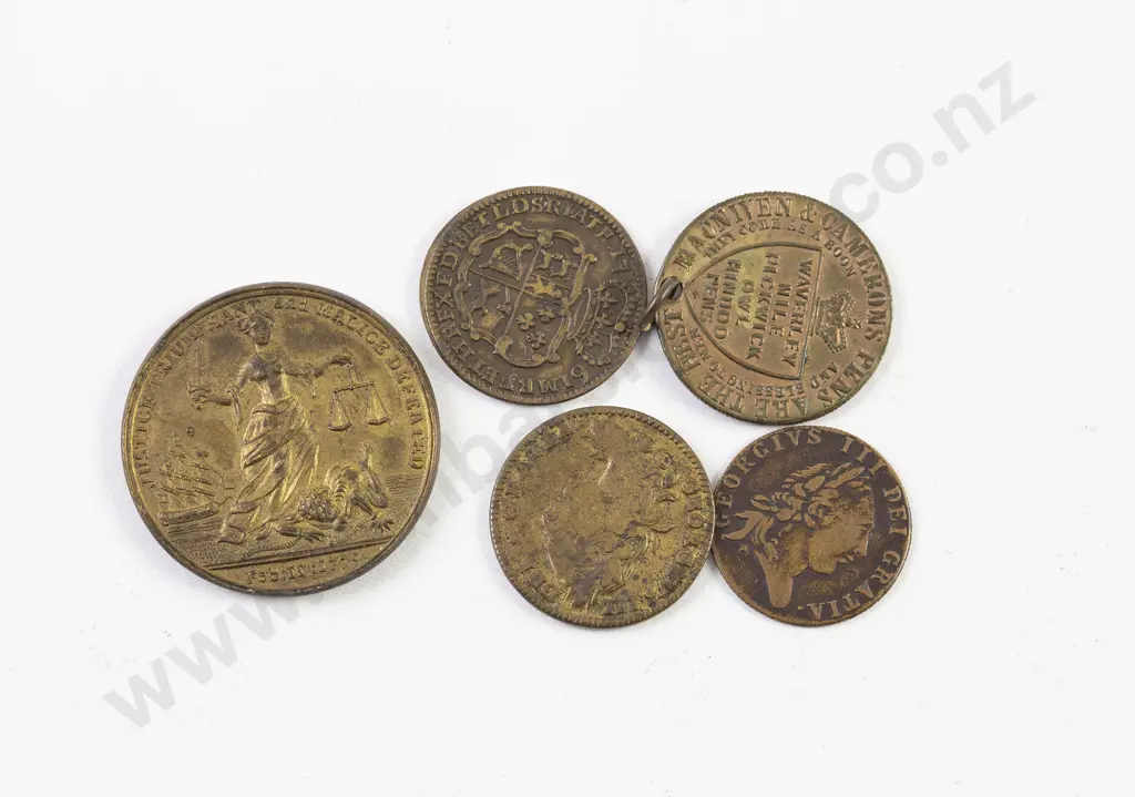 1779 Admiral Keppel Acquitted by Court Martial Bronze Gilt Medal Image 1++