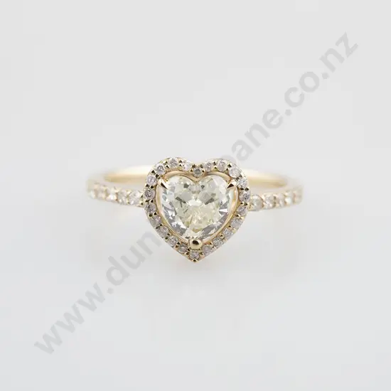 14ct Solitaire Diamond Ring