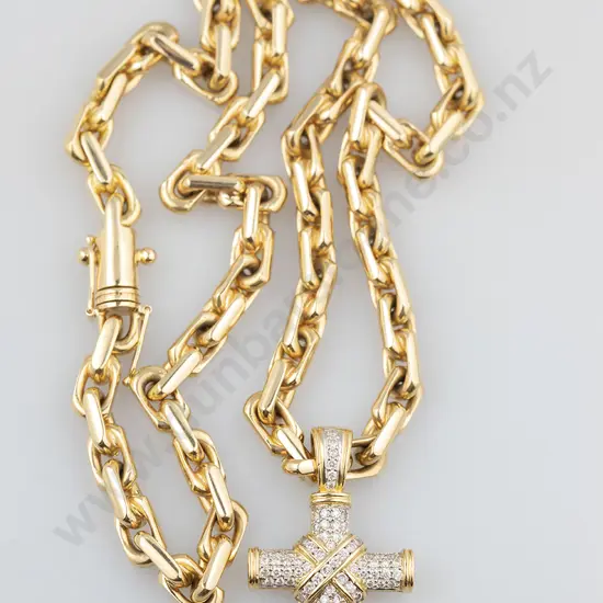 Heavy 18ct Cable Link Neckchain