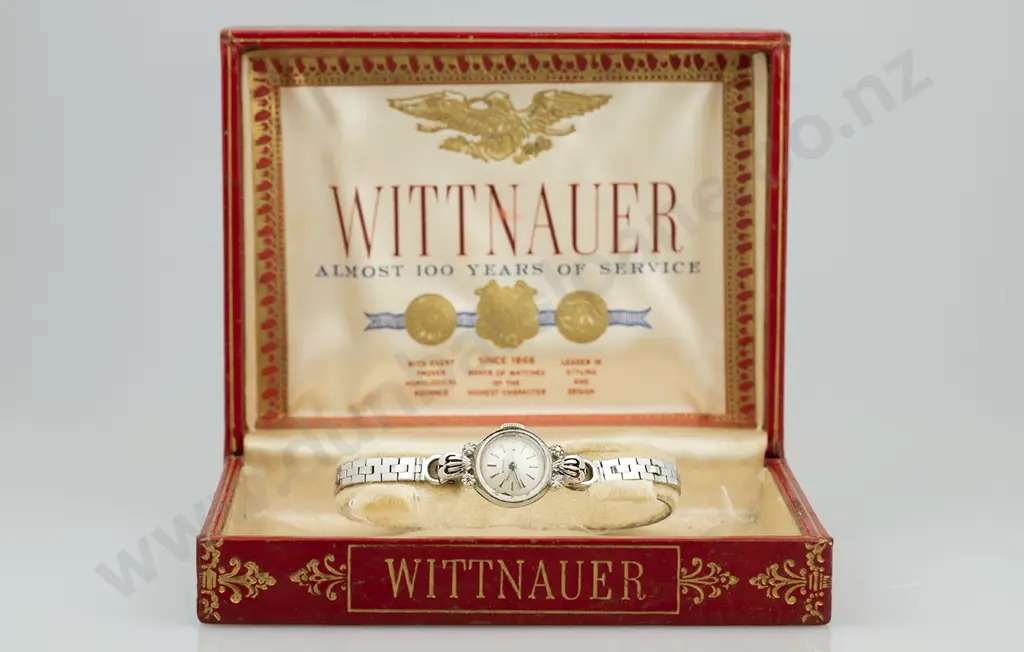 All 18ct Wittnauer Ladies Cocktail Wrist Watch Image 1++