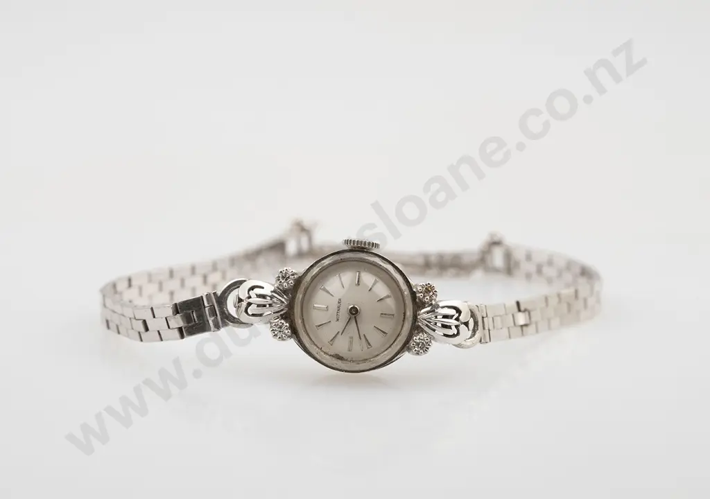 All 18ct Wittnauer Ladies Cocktail Wrist Watch Image 1++
