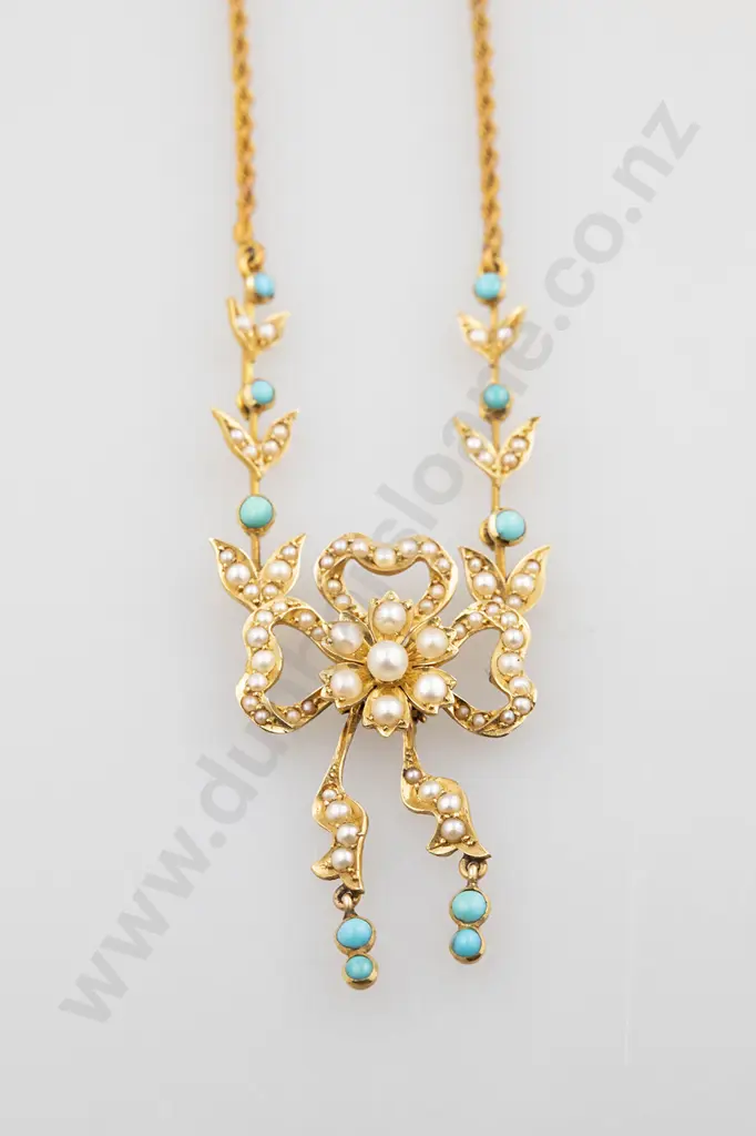 Victorian 15ct Necklet Image 1++