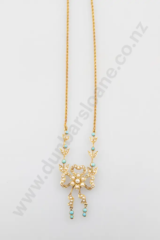 Victorian 15ct Necklet Image 1++