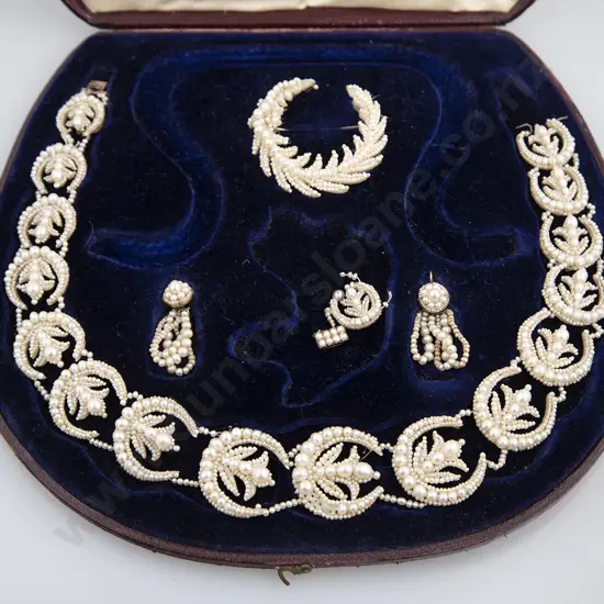 Victorian Pearl Necklace
