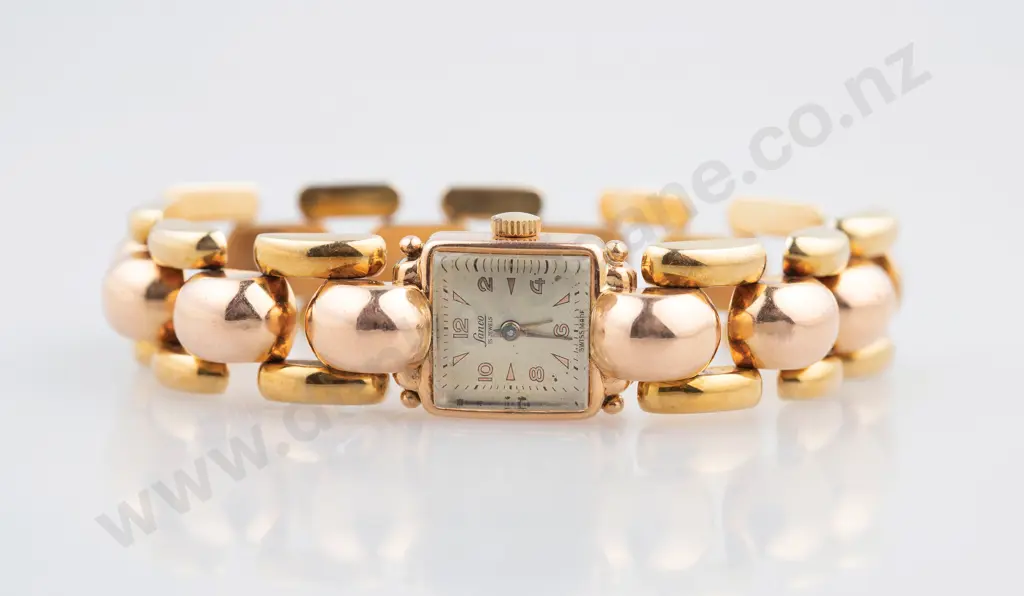 Vintage Lanco 9ct Ladies Dress Wrist Watch Image 1++