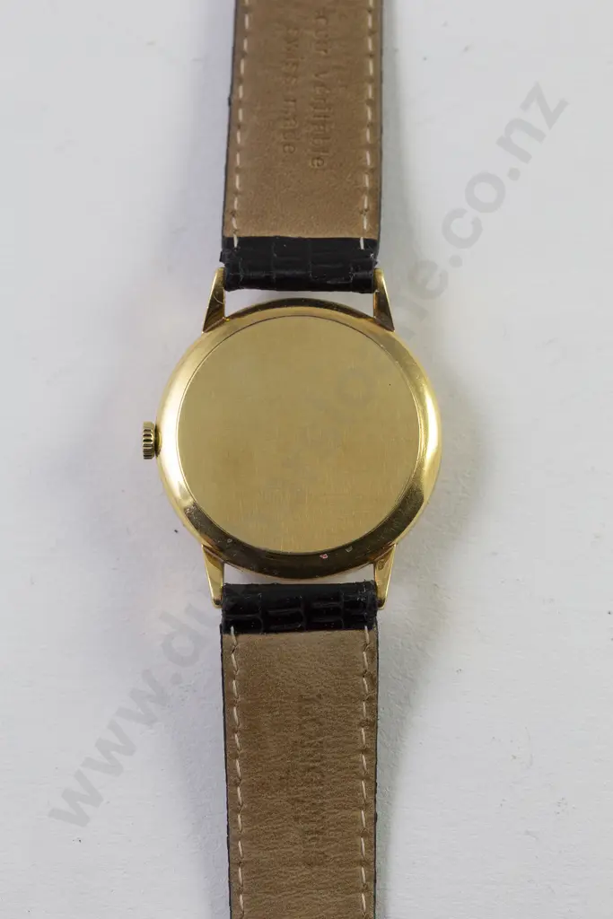 Vintage Cyma 18ct Cased Gents Wrist Watch Image 1++