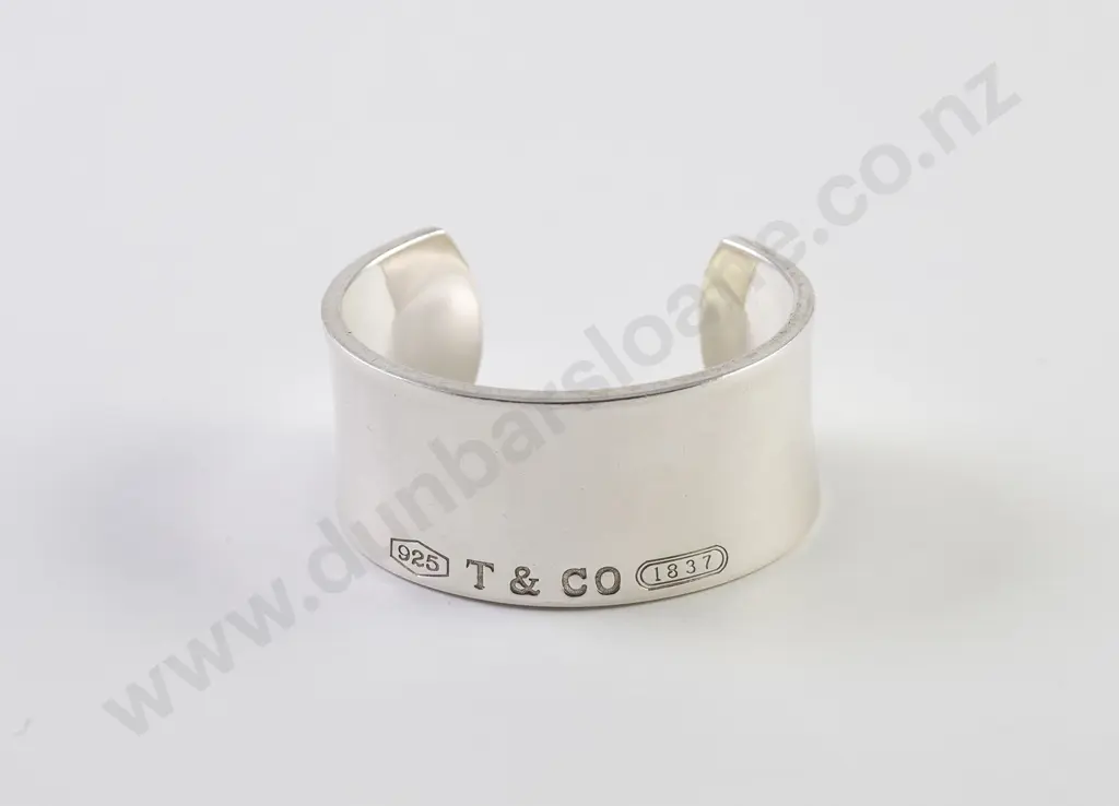 C2001 Tiffany & Co .925 Silver 1837 Cuff Image 1++