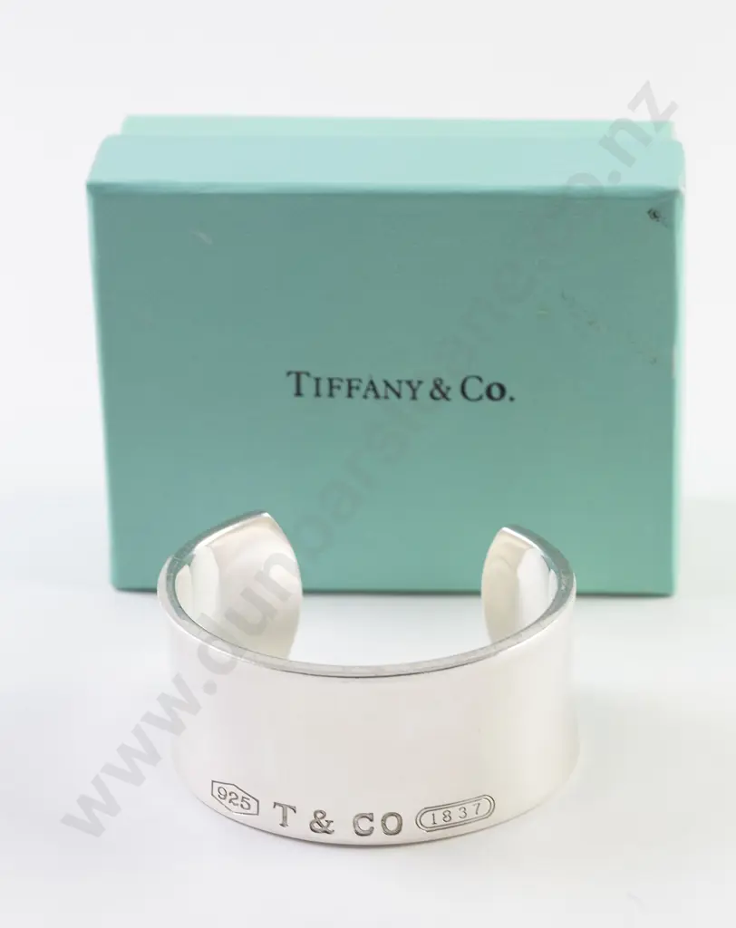 C2001 Tiffany & Co .925 Silver 1837 Cuff Image 1++