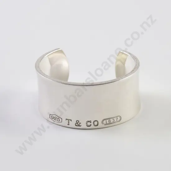 C2001 Tiffany & Co .925 Silver 1837 Cuff