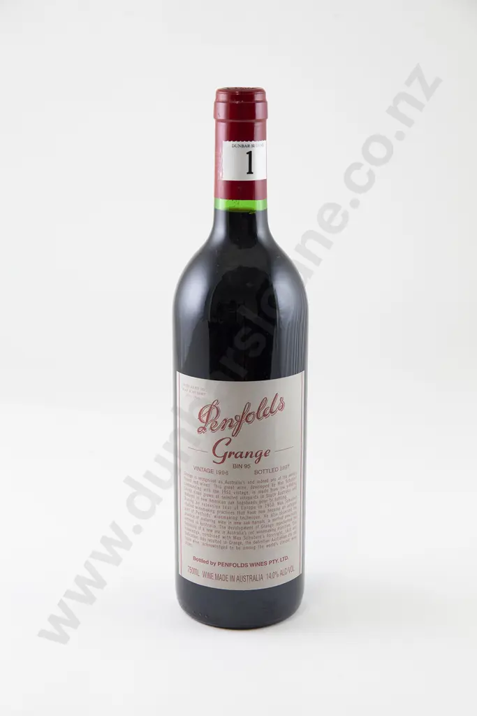 1 bottle Penfolds Grange Bin 95 Grange Vintage 1996 Image 1++