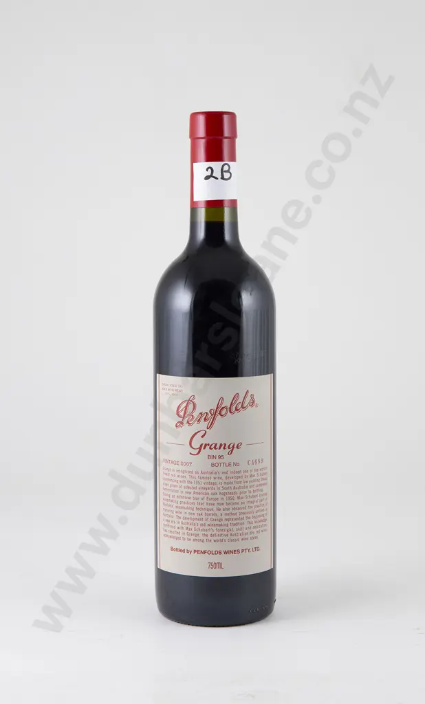 1 bottle Penfolds Grange Bin 95 Vintage 2007 Image 1++