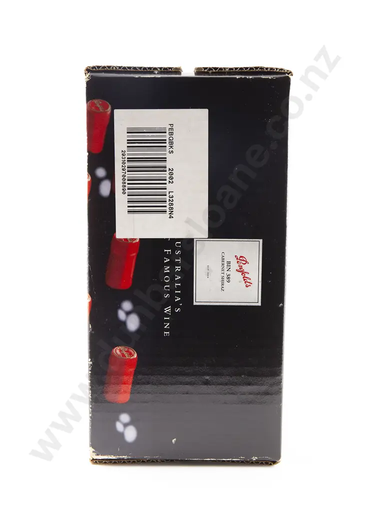 6 bottles Penfolds Bin 389 Cabernet Shiraz Vintage 2002 Image 1++